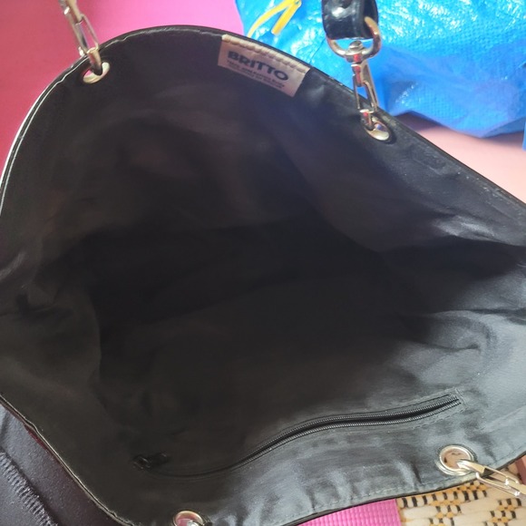 Romero Britto Tote Bag A New Day Heart Shoulder Bag Artist Large Carry On Purse - Picture 8 of 8